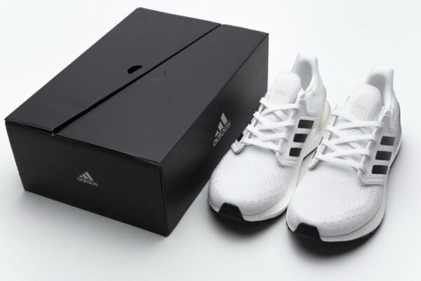 EG0783 Adidas Ultra BOOST 20 CONSORTIUM White Silver Grey - Image 3