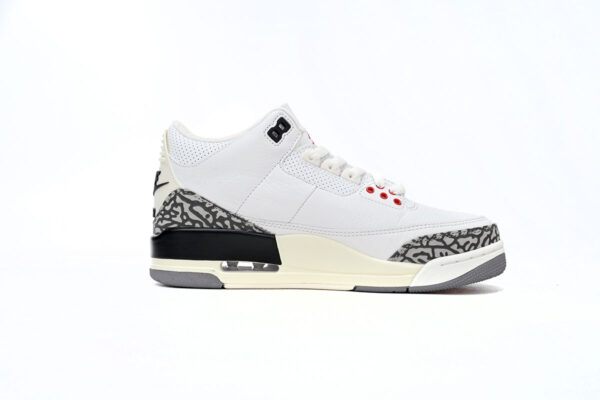 AIR JORDAN 3 RETRO 'WHITE CEMENT REIMAGINED' - Image 2